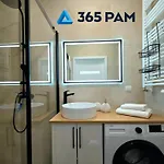 365pam - Nadmorski Blekit 6-os Z Widokiem Na Morze Apartmán Ustronie Morskie
