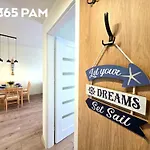 365pam - Nadmorski Blekit 6-os Z Widokiem Na Morze Apartmán *