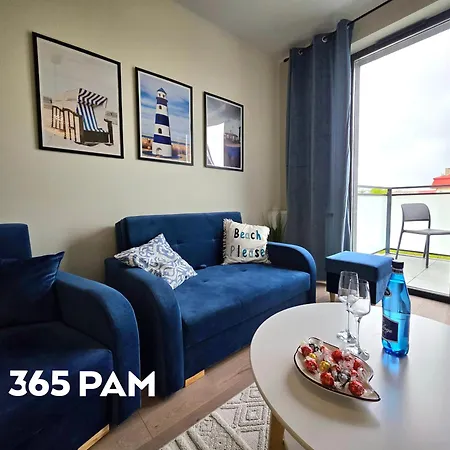 Apartment Nadmorski Blekit 6-os Z Widokiem Na Morze - 365pam