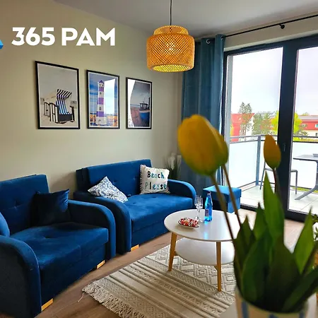 365pam - Nadmorski Blekit 6-os Z Widokiem Na Morze Apartmán *