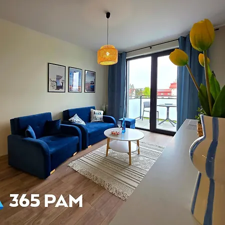 365pam - Nadmorski Blekit 6-os Z Widokiem Na Morze Ustronie Morskie