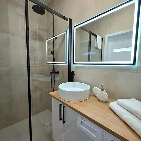 365pam - Nadmorski Blekit 6-os Z Widokiem Na Morze Apartmán *