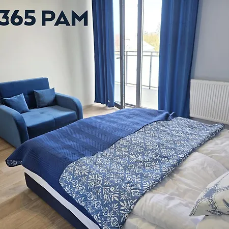 365pam - Nadmorski Blekit 6-os Z Widokiem Na Morze Appartamento