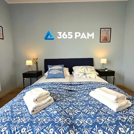 شقة 365pam - Nadmorski Blekit 6-os Z Widokiem Na Morze