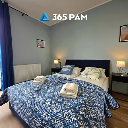 Nadmorski Błękit 6-os Z Widokiem Na Morze - 365pam *