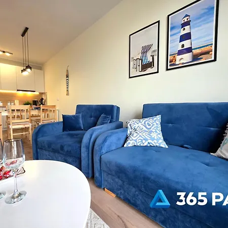 365pam - Nadmorski Blekit 6-os Z Widokiem Na Morze * Ustronie Morskie