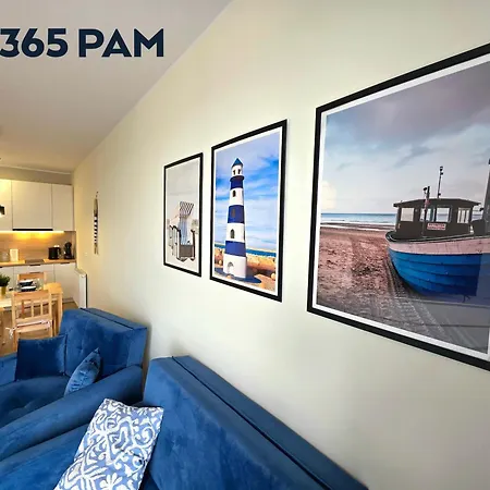 365pam - Nadmorski Blekit 6-os Z Widokiem Na Morze