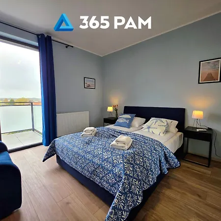 Nadmorski Blekit 6-os Z Widokiem Na Morze - 365pam Apartment *