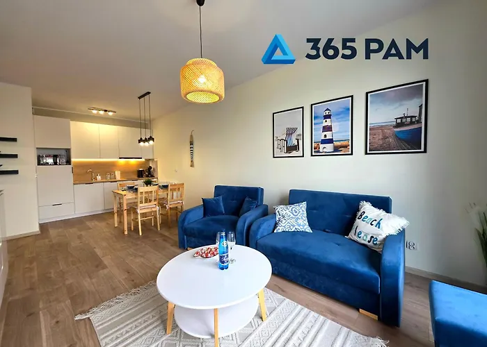 Lejlighed 365pam - Nadmorski Blekit 6-os Z Widokiem Na Morze