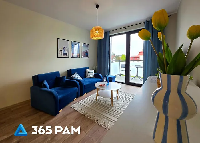 365pam - Nadmorski Blekit 6-os Z Widokiem Na Morze Ustronie Morskie