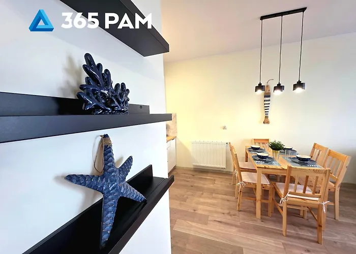 Lejlighed 365pam - Nadmorski Blekit 6-os Z Widokiem Na Morze *