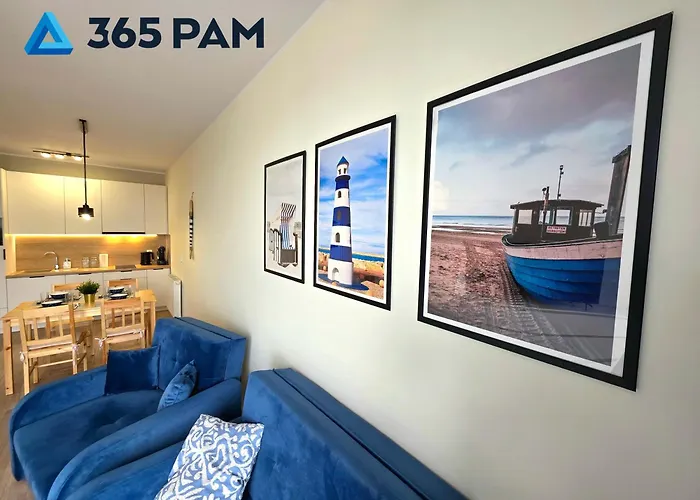 365pam - Nadmorski Blekit 6-os Z Widokiem Na Morze