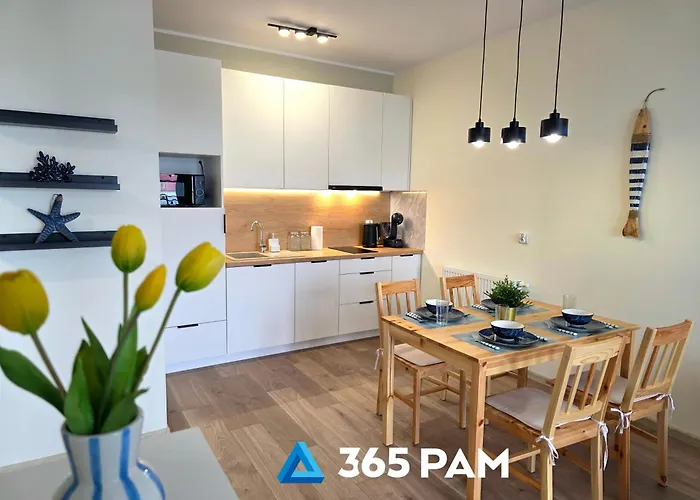 Apartament Nadmorski Błękit 6-os Z Widokiem Na Morze - 365pam