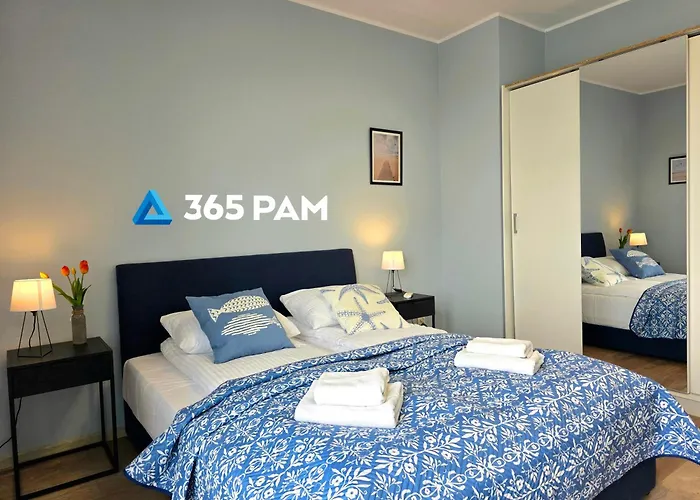 365pam - Nadmorski Blekit 6-os Z Widokiem Na Morze *